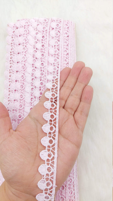 Fringe Trim, Polyester Embroidered Crafting Edging Lace Trim, Trim by 10 Yards